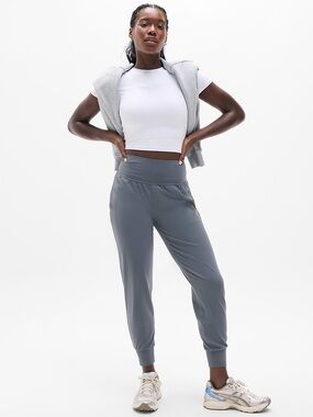 Athleta Salutation Slate Blue High-Rise Jogger